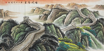当代艺术家 吴成建 精品山水国画