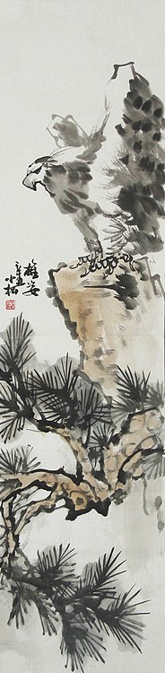 广西美术家协会会员，著名山水画家 蒋小松