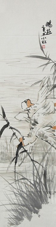 广西美术家协会会员，著名山水画家 蒋小松