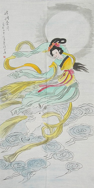 艺术家 艺行 嫦娥奔月