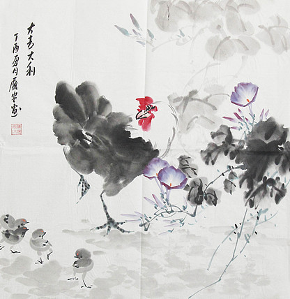 当代潜力艺术家 陈履安 国画