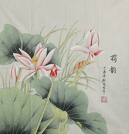 师从山东美协主席梁文博教授 隋家秀