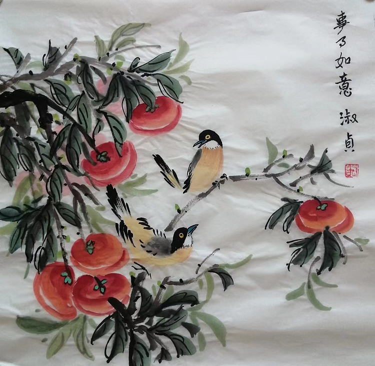 小雨 事事如意