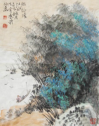 书画世家 著名山水画家 李乃宇 山水 国画