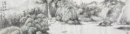 书画世家 著名山水画家 李乃宇 山水 国画