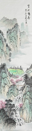 当代山水画家 李建忠 山水国画