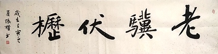 青海美协副主席 中国美协会员 张权 老骥伏枥