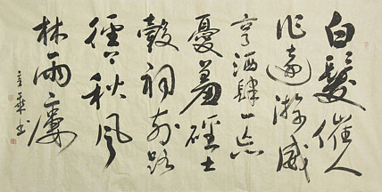 中国书法家协会会员 北京画院特聘书法家 马章乘