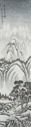 当代山水画家 李建忠 山水国画