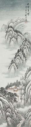 当代山水画家 李建忠 山水国画