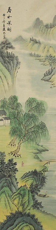 当代山水画家 李建忠 山水国画