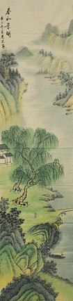 当代山水画家 李建忠 山水国画