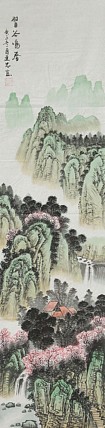 当代山水画家 李建忠 山水国画
