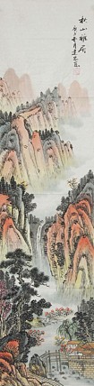 当代山水画家 李建忠 山水国画