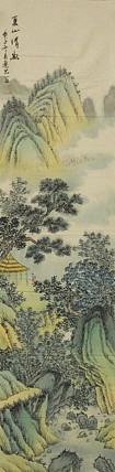当代山水画家 李建忠 山水国画