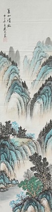 当代山水画家 李建忠 山水国画