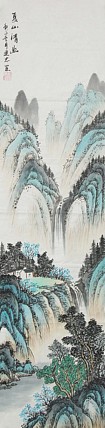 当代山水画家 李建忠 山水国画