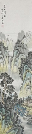 当代山水画家 李建忠 山水国画