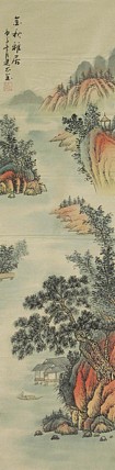 当代山水画家 李建忠 山水国画
