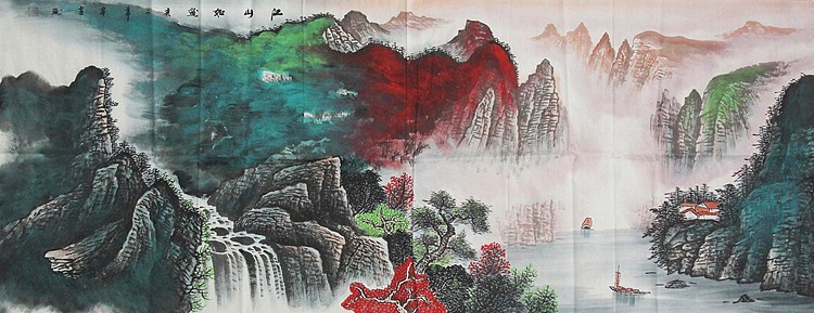 艺术家 韦建 精品国画