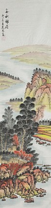 当代山水画家 李建忠 山水国画