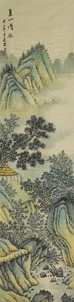 当代山水画家 李建忠 山水国画