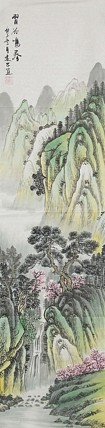 当代山水画家 李建忠 山水国画