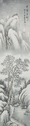 当代山水画家 李建忠 山水国画