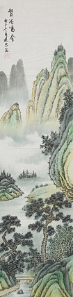 当代山水画家 李建忠 山水国画