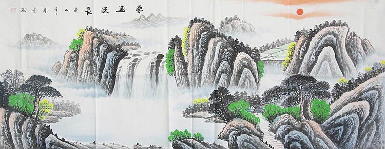 艺术家 韦建 精品国画