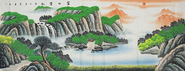 艺术家 韦建 精品国画