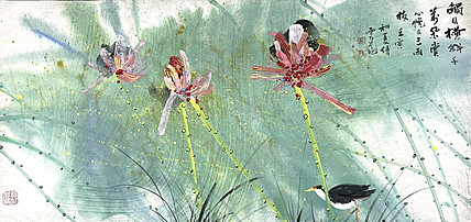 国画大师傅抱石传承人 清华美院国画研修班 江西省美术家协会会员 傅云石