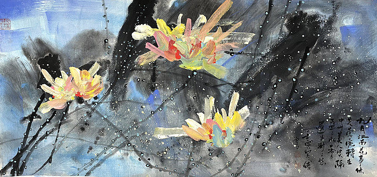 国画大师傅抱石传承人 清华美院国画研修班 江西省美术家协会会员 傅云石