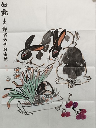 中国美术家协会会员 清华大学美术学院书画高研班执行导师 郑宏光
