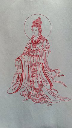 陈波 吉祥观音，