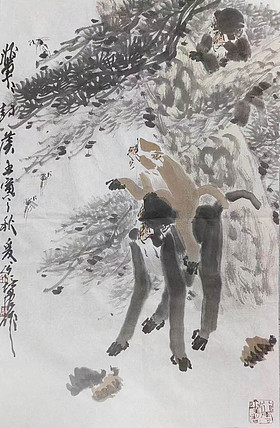 （带视频合影）南京师范大学教授、中国美协会员，徐培晨