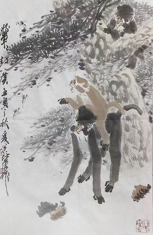 （带视频合影）南京师范大学教授、中国美协会员，徐培晨