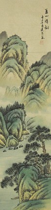 当代山水画家 李建忠 山水国画