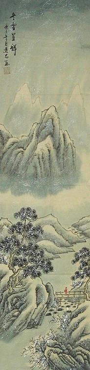 当代山水画家 李建忠 山水国画