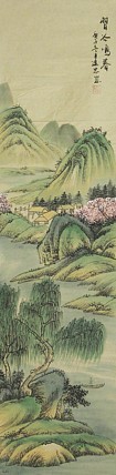 当代山水画家 李建忠 山水国画