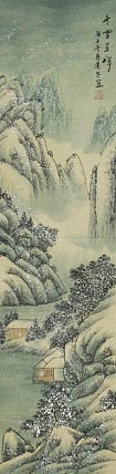 当代山水画家 李建忠 山水国画
