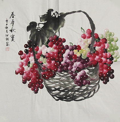 艺术家 韦建 精品国画