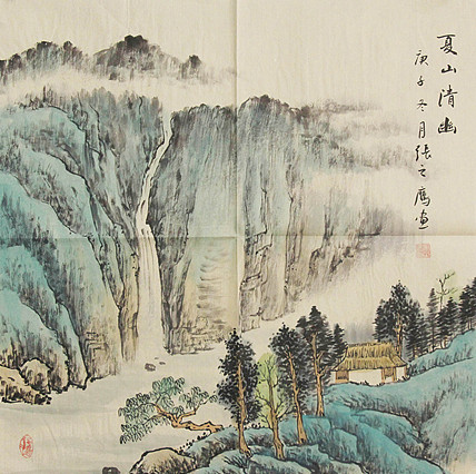 职业画家 精品山水 张之鹰