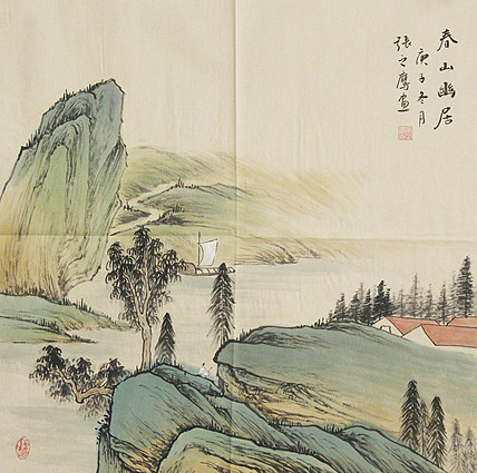 职业画家 精品山水 张之鹰