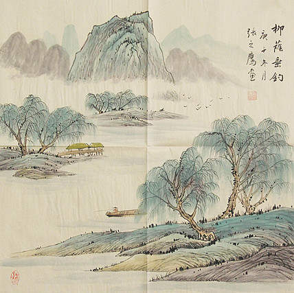 职业画家 精品山水 张之鹰