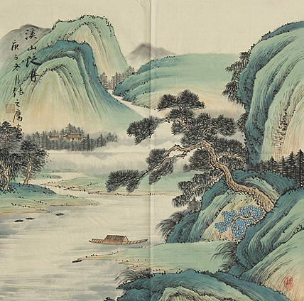 职业画家 精品山水 张之鹰