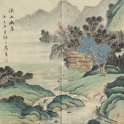 职业画家 精品山水 张之鹰