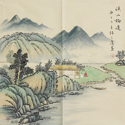职业画家 精品山水 张之鹰