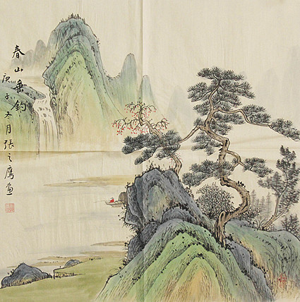 职业画家 精品山水 张之鹰