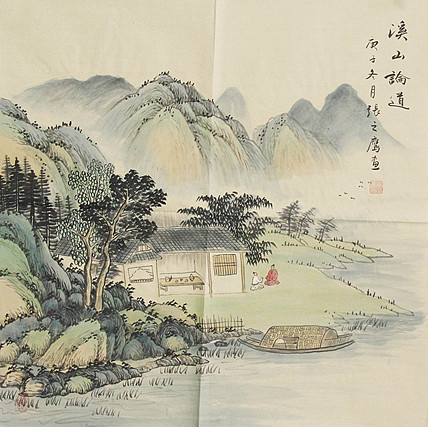职业画家 精品山水 张之鹰